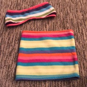 Fleece Neck Gaiter and Headwrap